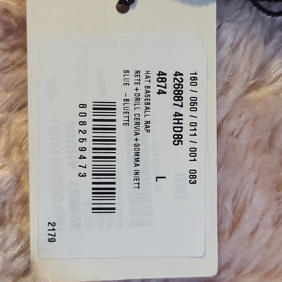 Gucci Baseball hat in Cotton Mesh Snapback unisex Cap, Blue/red - Picture 6 of 8